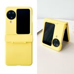 Per OPPO Find N3 Flip Skin Feel PC Custodia antiurto a copertura totale (giallo)