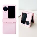 Per OPPO Find N3 Flip Skin Feel PC Custodia antiurto a copertura totale (rosa)