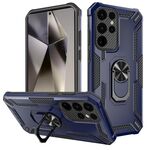 Custodia per telefono antiurto 2 in 1 per Samsung Galaxy S24 Ultra 5G Warship Armor (blu reale)