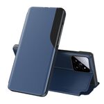 Custodia per telefono in pelle con supporto a vibrazione Xiaomi 14 (blu)