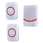 CMF1188-21 Campanello wireless domestico con alimentazione USB, telecomando, chiamante per campanello lampeggiante intelligente