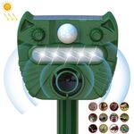 Dispositivo di guida per animali solari da esterno Sensore a infrarossi impermeabile ad ultrasuoni