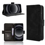 Per Xiaomi 14 Custodia per telefono in pelle con texture di vitello Ultra Skin Feel (nera)
