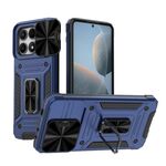 Per Xiaomi Redmi K70E 5G Camshield Robot Custodia per PC ibrida in TPU (blu)