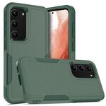 Per Samsung Galaxy S23+ 5G 2 in 1 PC + custodia per telefono TPU (verde scuro)