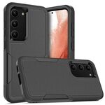 Per Samsung Galaxy S23+ 5G 2 in 1 PC + custodia per telefono TPU (nera)
