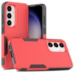 Per Samsung Galaxy S24 5G 2 in 1 PC + custodia per telefono TPU (rossa)