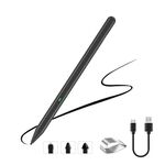 Per Microsoft Surface 4096 Sensibile alla pressione MPP2.0 Penna capacitiva sensibile alla pressione anti-falso tocco (Nero)