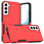 Per Samsung Galaxy S22+ 5G 2 in 1 PC + custodia per telefono TPU (rossa)