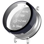 Per Garmin Lily 2 PC + custodia protettiva per orologio integrata con pellicola temperata (blu inchiostro)