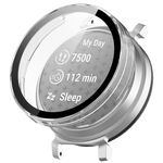Per Garmin Lily 2 PC + custodia protettiva per orologio integrata con pellicola temperata (trasparente)