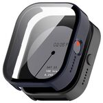 Per CMF Watch Pro D395 PC + custodia protettiva per orologio integrata con pellicola temperata (blu inchiostro)