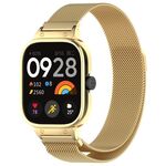 Per CMF Watch Pro D395 struttura in metallo + cinturino magnetico integrato milanese (oro)