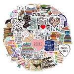 50 pz/pacco Lettura di Libri Adesivi Graffiti Impermeabili Cartoon Bambini FAI DA TE Adesivi per Bagagli di Skateboard (50B)