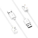 Cavo di ricarica per smartwatch stile ufficiale Samsung Galaxy Fit 3, lunghezza: 1 m, porta: USB-A (bianco)