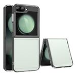 Per Samsung Galaxy Z Flip6 5G Custodia per telefono in TPU ibrido acrilico serie colorata (trasparente)