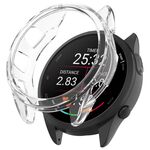 Custodia protettiva per orologio in TPU cavo per Garmin Forerunner 165/165 Music Half Pack (trasparente)