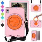 Per Samsung Galaxy Tab S6 Lite 2024 Custodia tablet antiurto per PC ibrido EVA con cornice (rosa)