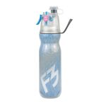 Tazza per acqua di raffreddamento spray per allenamento estivo all'aria aperta da 590 ml, colore: F3 a 3 strati