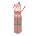 Tazza per acqua di raffreddamento spray per allenamento estivo all'aria aperta da 590 ml, colore: basket a 3 strati