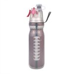 Tazza per acqua di raffreddamento spray per allenamento estivo all'aria aperta da 590 ml, colore: Rugby a 3 strati