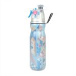 Tazza per acqua di raffreddamento spray per allenamento estivo all'aria aperta da 590 ml, colore: città a 3 strati