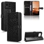 Custodia per telefono in pelle con texture a nido d'ape Ultra per Asus Zenfone 11 (nera)