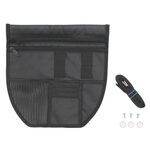 Borsa per attrezzi per borsa portaoggetti per sella moto Yamaha Nmax 155 (nera)