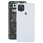 Per la copertura posteriore della batteria di Google Pixel 4A 5G con copriobiettivo della fotocamera (bianco)