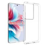 Per OPPO Reno11 F 5G Custodia per telefono in TPU con texture impermeabile globale (trasparente)