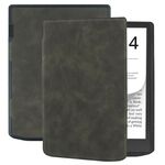 Per Pocketbook InkPad 4 / Color2 /3 /PB743 Custodia per tablet smart in pelle retrò con sensazione di pelle (nera)