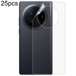 Per vivo X Fold3 Pro 25 pezzi protezione posteriore a schermo intero pellicola idrogel antideflagrante