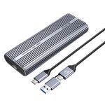 Custodia SSD ORICO ACOM2-U4 M.2 NVMe da 40 Gbps (grigio)