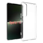 Per Sony Xperia 1 VI Custodia per telefono in TPU impermeabile con texture (trasparente)