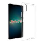 Per Sony Xperia 5 VI Custodia per telefono in TPU impermeabile con texture (trasparente)