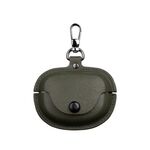 Custodia protettiva in pelle per auricolari Bose QuietComfort Ultra Wireless (verde)