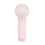 USAMS ZB288 Mini ventilatore portatile portatile ricaricabile ad alta velocità di tipo C (rosa)