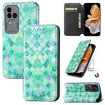 Per vivo S18 Pro CaseNeo Custodia per telefono in pelle magnetica colorata (Smeraldi)