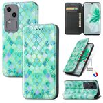 Per vivo S18 CaseNeo Custodia per telefono in pelle magnetica colorata (Smeraldi)