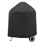 Griglia per barbecue in tessuto Oxford Copertura protettiva antipolvere e impermeabile, dimensioni: 70x90 cm (nero)
