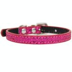 1,0 x 30 cm Forniture decorative per collare a collo di gatto con diamanti glitterati, Colore: No Diamond Rose Red