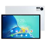 Tablet PC X12 4G LTE, 10,1 pollici, 4 GB + 32 GB, Android 8.1 MTK6750 Octa Core, supporto Dual SIM, WiFi, Bluetooth, GPS (bianco)