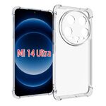 Per Xiaomi 14 Custodia per telefono in TPU ultra resistente agli urti e ispessimento antiscivolo (trasparente)