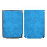 Custodia smart tablet in pelle retro per Pocketbook Verse / Verse Pro (blu cielo)