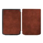 Per Pocketbook Verse / Verse Pro Custodia smart tablet in pelle retrò con sensazione di pelle (marrone)