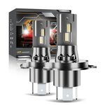 Lampadina per fari LED per auto H4 coppia 22W 2000lm 6000K diretta