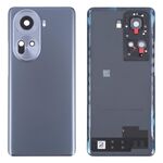 Per OPPO Reno11 Global Cover posteriore batteria originale con copriobiettivo fotocamera (nero)