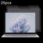 Per Microsoft Surface Laptop 6 13.5 25 pezzi 9H 0.3mm Pellicola in vetro temperato antideflagrante