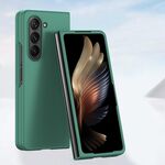 Custodia per telefono antiurto a copertura totale per Samsung Galaxy Z Fold6 Skin Feel PC (verde foresta)