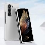 Custodia per telefono antiurto a copertura totale per Samsung Galaxy Z Fold6 Skin Feel PC (bianca)